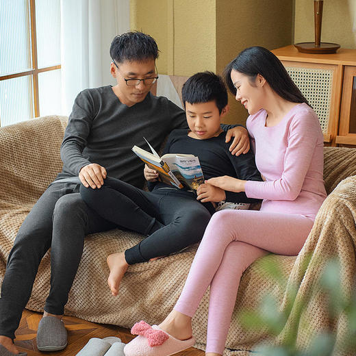 【送给心爱的人】每满2件减10元！全家人都得备上的德绒保暖套装！黑科技发热技术！双面磨毛AB面料！无痕隐形！舒适度暴赞！丨面料升级不加价！ 商品图0