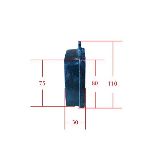 盘式刹车片碟刹摩擦片适用永力泰车轴威伯科卡钳/福莱斯乐PD164 商品图2