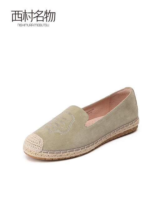 西村名物2022春季新款玩趣系列虎虎生威平底舒适单鞋女百搭X22AM17211 商品图2