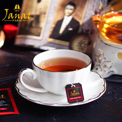 Janat传世经典红茶锡兰/伯爵/大吉岭红茶3口味任选巴黎贵族品牌袋泡茶50包 商品图5