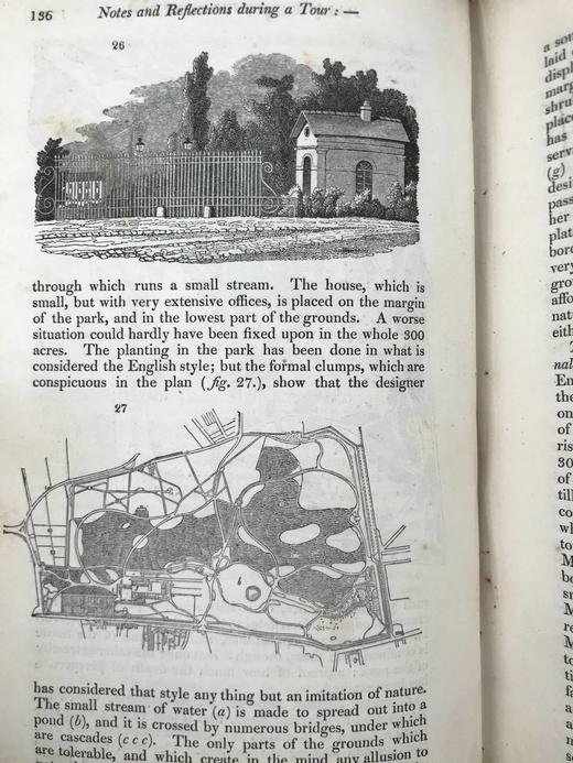 1833年 园丁杂志 近百幅版画插图 真皮精装大32开 商品图14