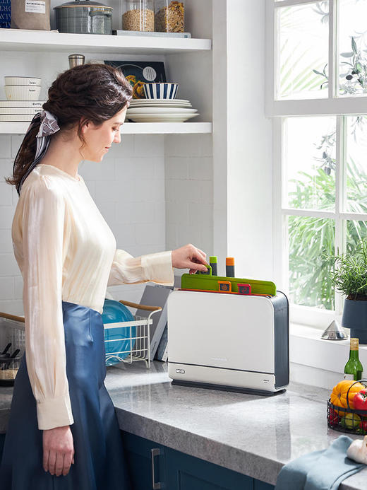 摩飞MR1001刀具消毒机智能紫外线菜板砧板架刀架家用小型刀架烘干机 商品图8