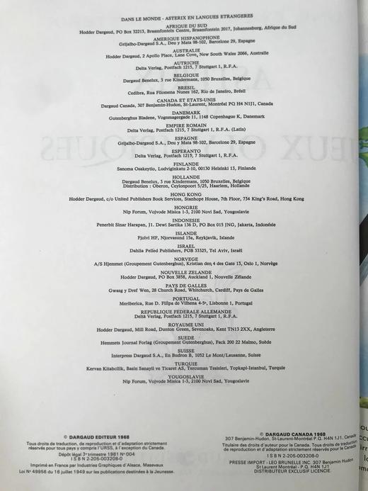 【法语】彩色漫画绘本 阿斯泰利克斯历险记：在奥运会上 精装大16开 商品图3