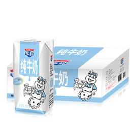 多鲜经典纯牛奶常温灭菌200g*24盒