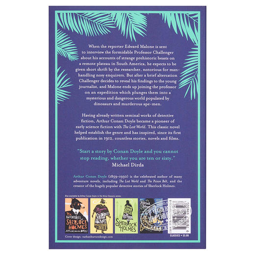 【中商原版】失落的世界 英文原版 Alma Classics: The Lost World / Arthur Conan Doyle 商品图1