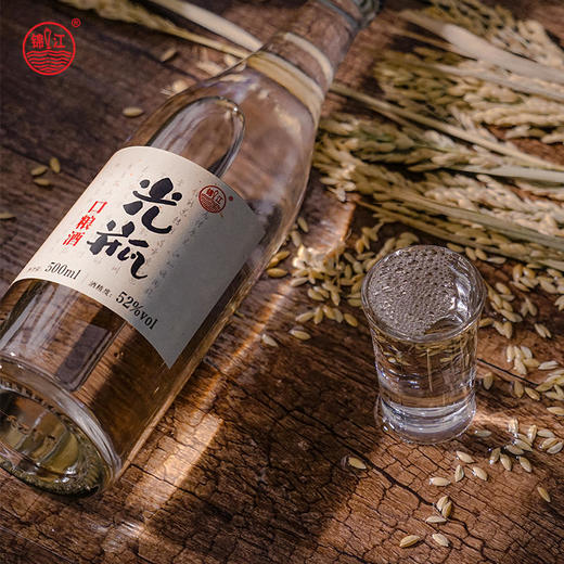 锦江光瓶白酒52度整箱6瓶纯粮食酒口粮酒500ml特香型高度白酒 商品图2