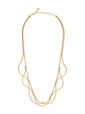 订购7周到｜Maggoosh-Aura Full-波浪 曲线 项链［希腊设计师］