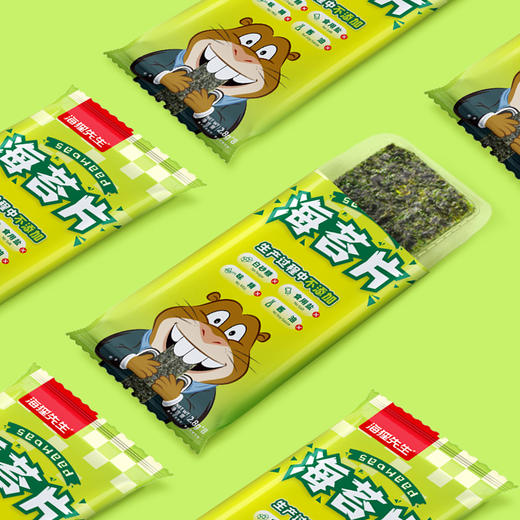 海狸先生海苔片22.4g*2盒 商品图3