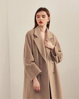 【羊绒大衣天花板】【稀缺原料-内蒙赤峰罕山有机羊绒】世界Ding级羊绒羊绒大衣【非质量问题不退不换】