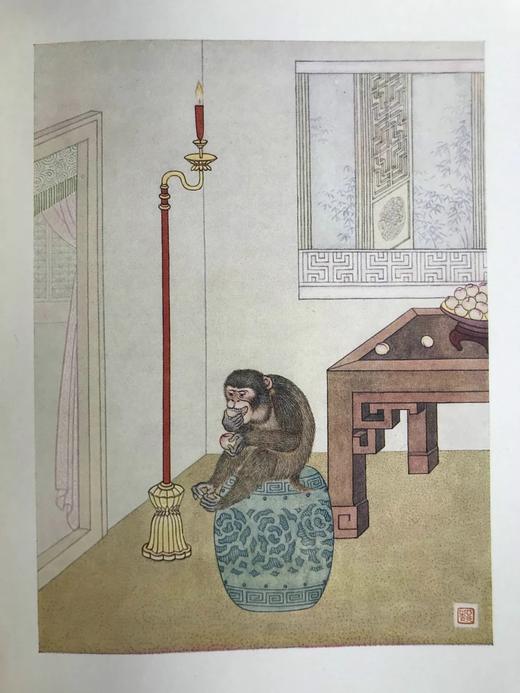 蒋彝《野宾》 近百幅插图（含4幅彩色） 布面精装大32开 商品图5