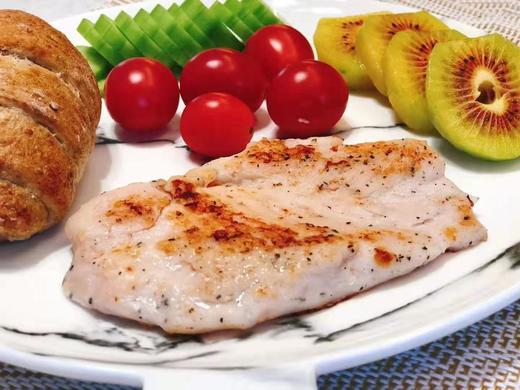 【4分钟吃到鲜嫩鸡胸肉解锁瘦身新技能】难得遇到这么嫩和好吃的鸡胸肉既能享受吃货的幸福又能满足瘦身的需求低脂高蛋约一虾水煎扒鸡【8袋套装一共16片】0激素0防腐剂 商品图2