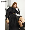 INSUN恩裳新品长款气质大衣马甲9c31580126 商品缩略图1