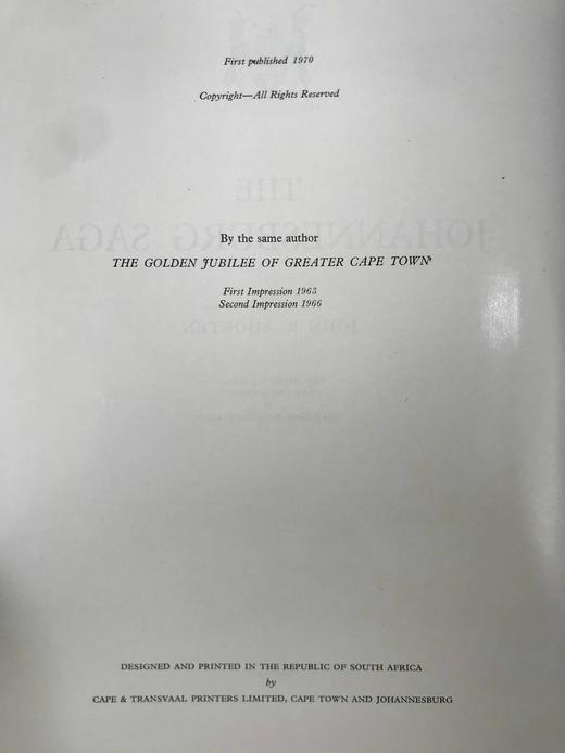 约翰内斯堡城市传奇故事集 数百幅插图 精装16开 商品图3