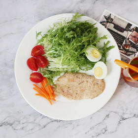 【4分钟吃到鲜嫩鸡胸肉解锁瘦身新技能】难得遇到这么嫩和好吃的鸡胸肉既能享受吃货的幸福又能满足瘦身的需求低脂高蛋约一虾水煎扒鸡【8袋套装一共16片】0激素0防腐剂