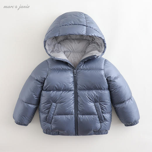 马克珍妮新款冬装 男女童超轻加厚羽绒服 宝宝羽绒服213682 商品图0
