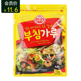 오뚜기부침가루不倒翁饼粉500g