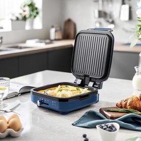 摩飞电饼铛家用双面加热全自动烙饼锅加深加大迷小型煎饼MR8600