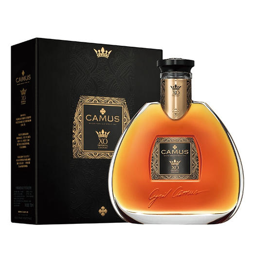 法国进口卡慕洋酒皇冠XO干邑白兰地700ml*1瓶/2瓶 商品图0
