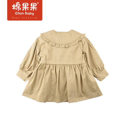 商场同款棉果果春季女童夹棉两件套裙式风衣M122130422112 商品图2