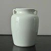 「景德镇中式纯色草木灰釉双耳花瓶」大口径花瓶 客厅书房雅致桌面摆件 商品缩略图2