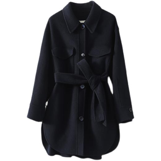 裁缝学苑AG230 显瘦双面羊绒大衣纸样2021新款短外套女装打版图纸 商品图4