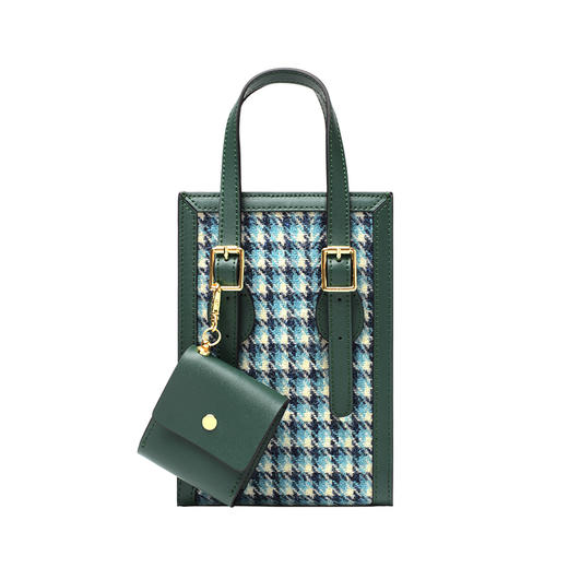 Harris Salome 复古粗花呢 琴谱 手提单肩斜挎包 商品图5