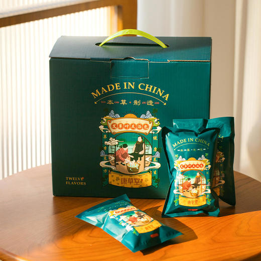 康草堂艾草叶足浴包|12种材料合理配比、真材实料、无纺布内包，隔渣防漏耐高温，抗挤压，久泡不破、汤色自然透亮、助你缓解疲劳、暖宫驱寒、睡个好觉 商品图5