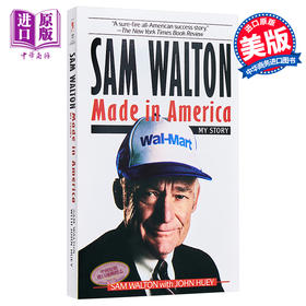 【中商原版】山姆.沃尔顿：美国制造 英文原版 Sam Walton Made in America沃尔玛创始人山姆沃尔顿自传