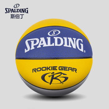 斯伯丁篮球76-893Y Spalding Rookie Gear Yellow/Blue 5号 PU Ball 商品图0