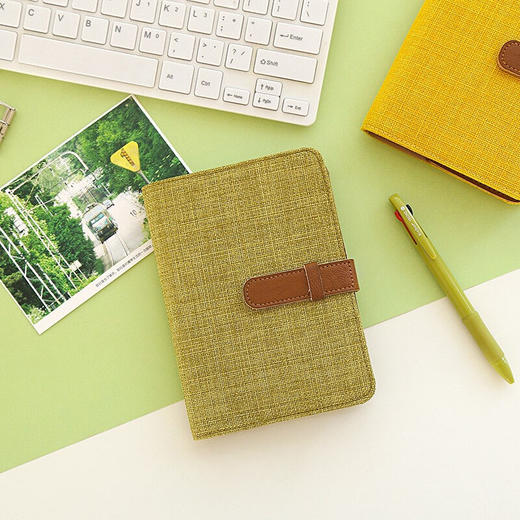 广博手帐套装A6/DTB6515/豆青效率手册手账本笔记本 商品图1