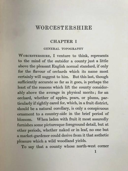 1909年 伍斯特郡风物志 著名水彩画家托马斯·丁道尔24幅彩色插图 漆布精装大32开 商品图5