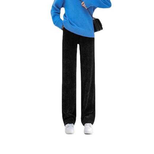 加绒加厚雪尼尔阔腿裤，品质垂感加绒灯芯绒阔腿裤！ 商品图3