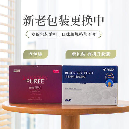 小兴安岭丨野生蓝莓原浆丨富含花青素丨每瓶50ml2盒共16瓶装丨成人/儿童款 商品图1