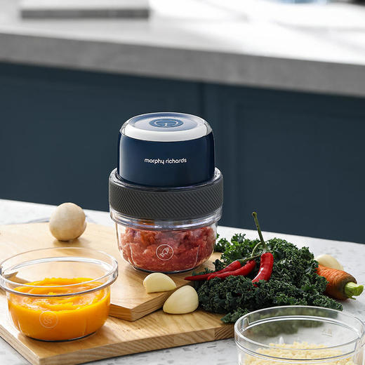 摩飞捣蒜器迷你辅食机绞肉机家用电动小型打蒜泥器神器料理机MR9403 商品图2