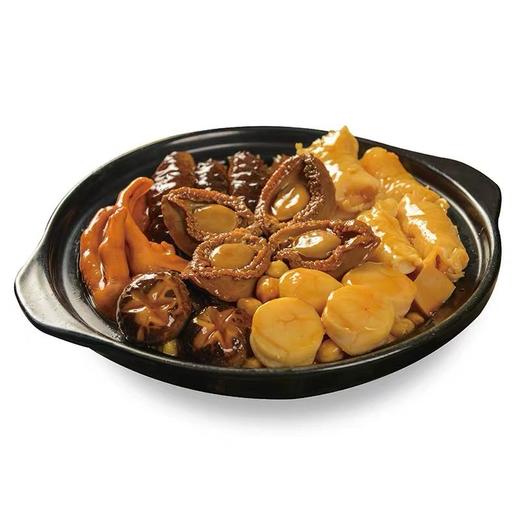 【小团圆盆菜】吉膳堂鲍汁小团圆盆菜即食海鲜花胶海参4人份1.8KG顺丰空运到家 商品图3