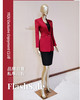 【断码】XL码•YIQU |“新秋水伊人”西装上衣（朱红） 商品缩略图0