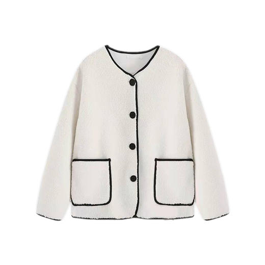 裁缝学苑AG232 羊羔毛外套纸样皮毛一体女装衣服样板打版裁剪图纸 商品图4