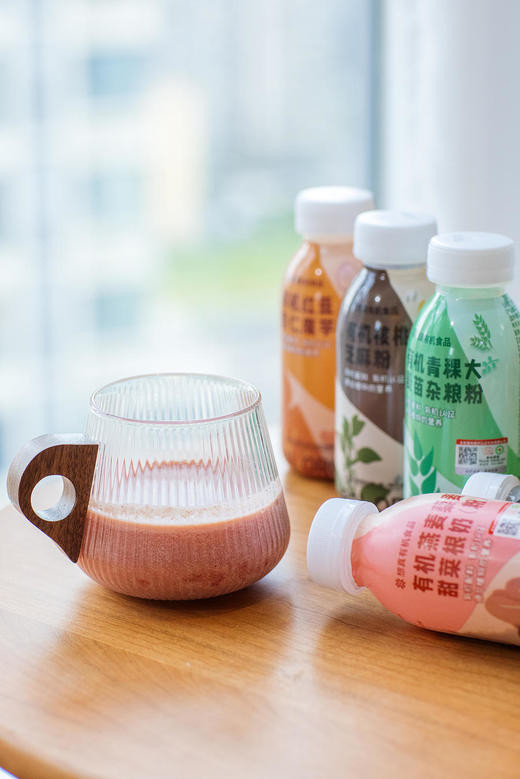 【有机！！】想真有机奶昔6口味大麦青稞藜麦燕麦黑五宝红豆薏仁核桃芝麻6瓶装即食瓶装出行 商品图0