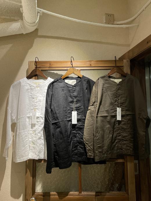 HARVESTY定番款纯棉口袋衬衣 商品图14