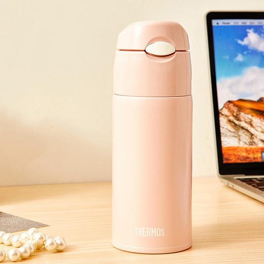 THERMOS膳魔师TCMO系列恒温6小时316不锈钢内档双层保温杯吸管杯 商品图1