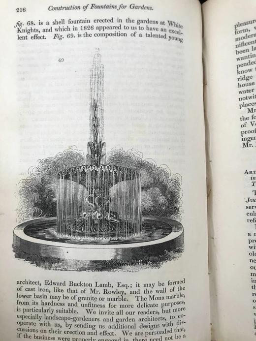 1833年 园丁杂志 近百幅版画插图 真皮精装大32开 商品图5