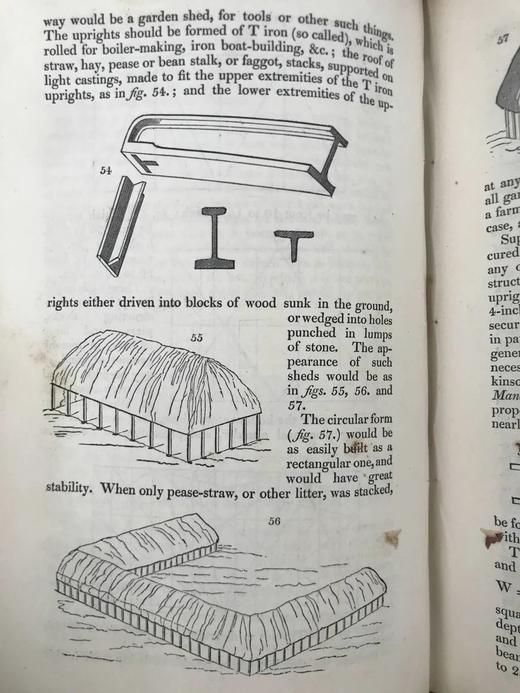 1833年 园丁杂志 近百幅版画插图 真皮精装大32开 商品图11