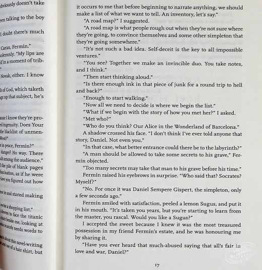 【中商原版】卡洛斯·鲁伊斯·萨丰：灵魂的迷空 英文原版 The Labyrinth of the Spirits Carlos Ruiz Zafon 商品图6