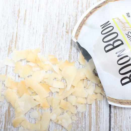 椰满满泰国进口椰子片休闲零食boonboon椰子脆片原味40g*2包巧克力40g*2包 商品图5