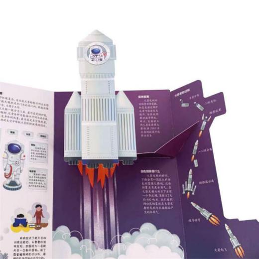 到有繁星的地方去：火箭设计师给孩子的立体书【定价178元 直播特价79元】 商品图2