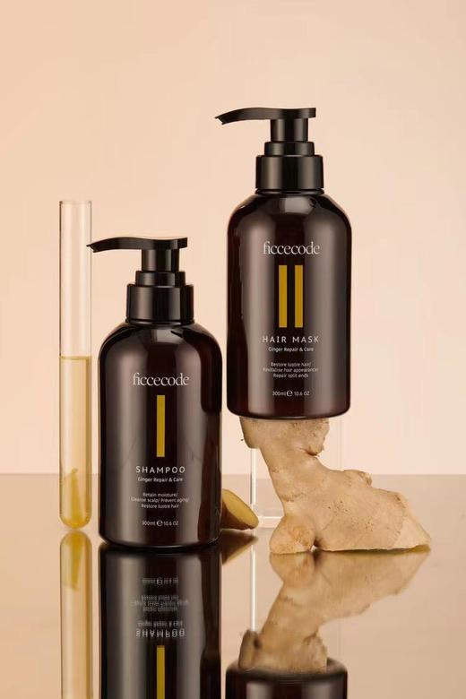 菲诗蔻生姜洗发水澳洲原装进口控油蓬松无硅油柔顺改善毛躁洗发水/发膜300ml 商品图5