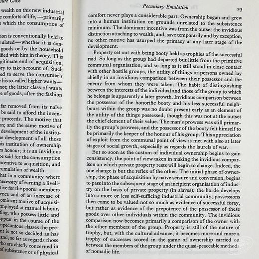 预售 【中商原版】有闲阶级论（牛津世界经典系列）英文原版 The Theory of the Leisure Class (Oxford Worlds Classics） 商品图7