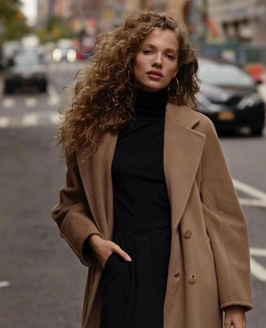 【羊绒大衣天花板】【稀缺原料-内蒙赤峰罕山有机羊绒】世界Ding级羊绒羊绒大衣【非质量问题不退不换】 商品图6