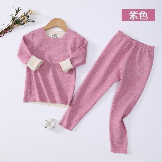 【每满2件减10元】【给孩子温暖的爱】儿童德绒保暖套装！黑科技发热技术！双面磨毛AB面料！无痕隐形！舒适度暴赞！ 商品图7