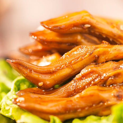 小胡鸭 鸭舌 甜辣味95g/袋 零食小吃 休闲食品 熟食 湖北土特产 商品图2
